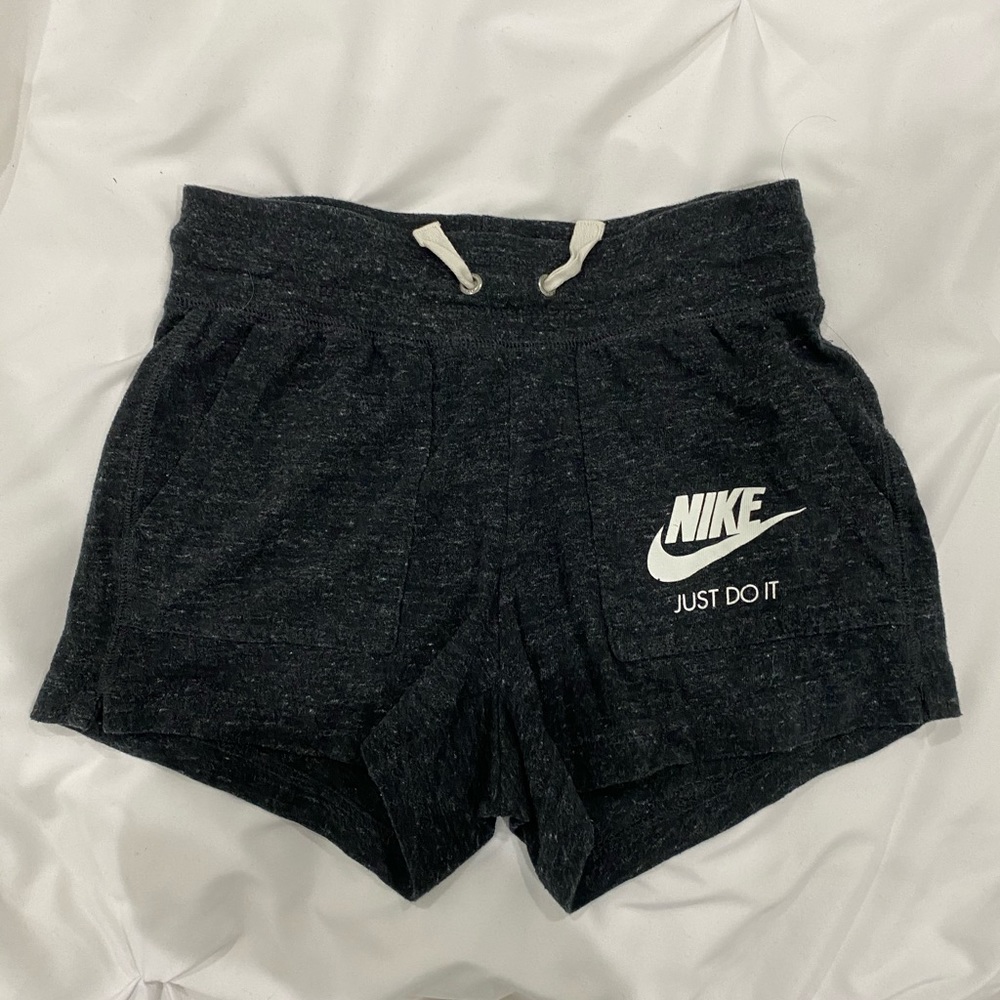 Nike Charcoal Grey XS shorts strings